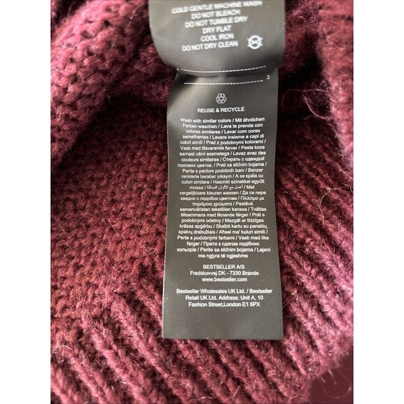 Vero Moda Fair Isle Sweater Womens L Nwt Nordic - Picture 10 of 10